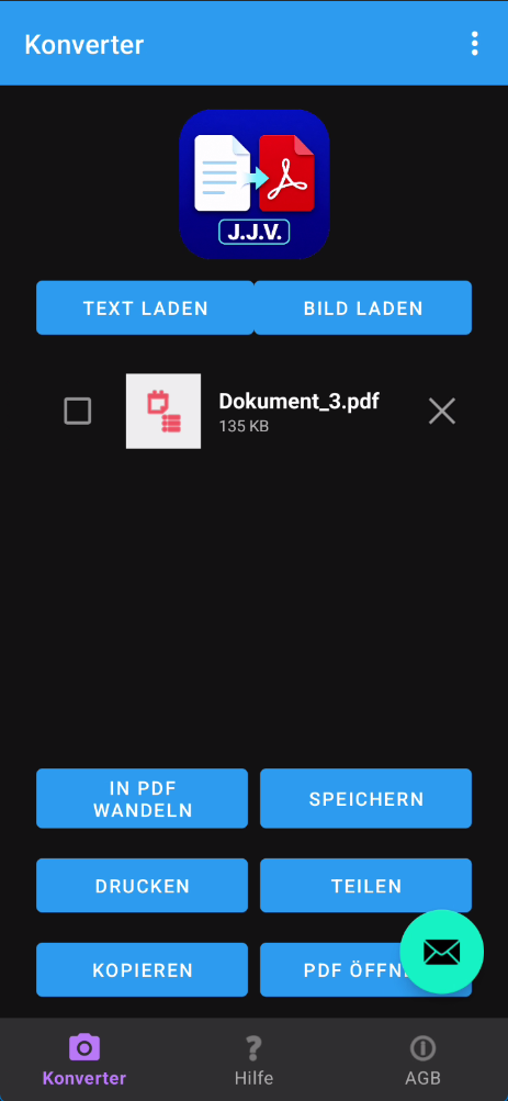Erstellte PDF-Dateien in files2PDF verwalten