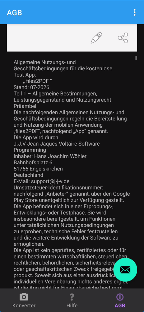 AGB-Ansicht